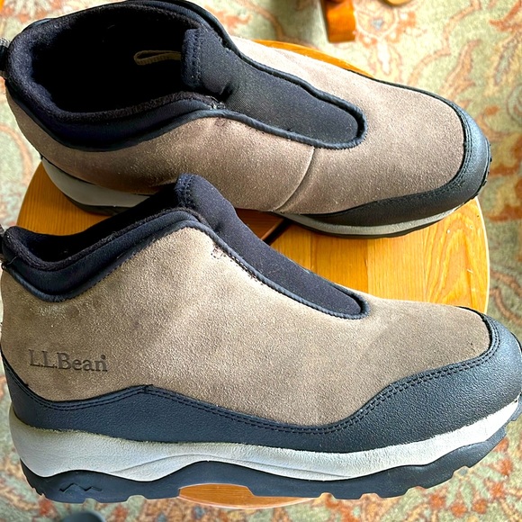L.L. Bean Shoes - L.L. Bean Prima Loft suede boots. Like new. Great grip. Warm. Size 8. EUC.